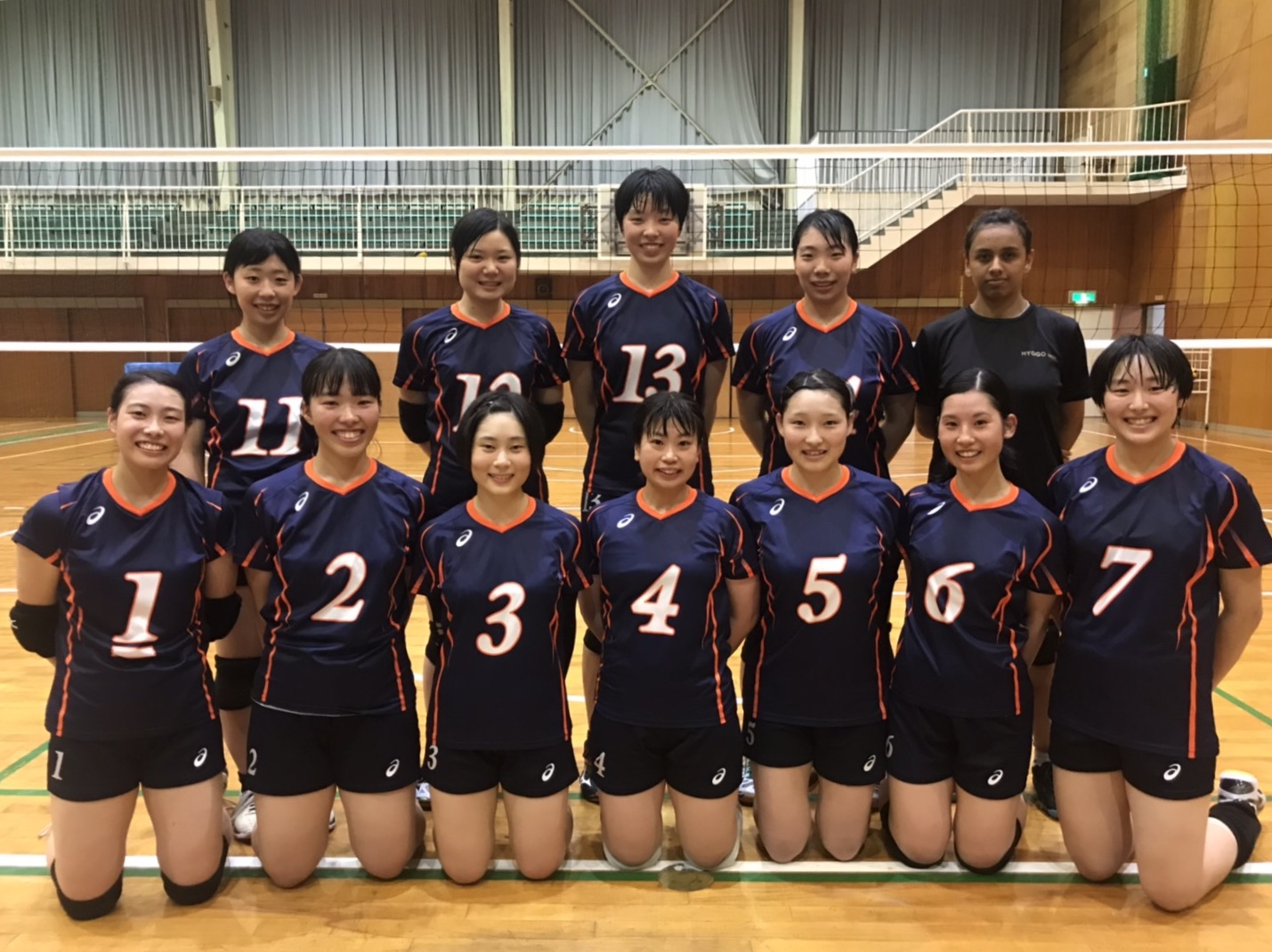 女子バレーボール部