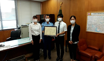 【サプライズ企画部】加古川警察署より感謝状が贈られました