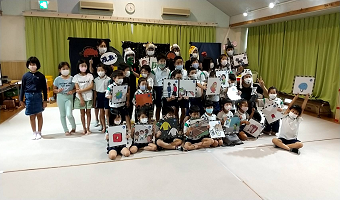 【サプライズ企画部、わくわくさんのポケット】神出児童館で人形劇公演等の学外ボランティアを行いました