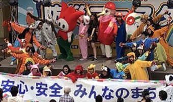 防災フェスタ2019に学生が参加