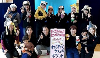 加古川人形劇フェスティバルに学生が参加しました