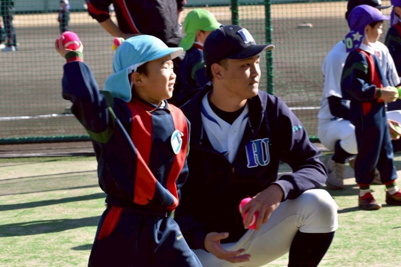 【硬式野球部】第１回キッズベースボール体験を開催しました！