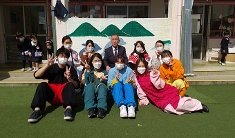 【サプライズ企画部・わくわくさんのポケット】兵庫大学附属須磨幼稚園で親子体操と人形劇公演を行いました