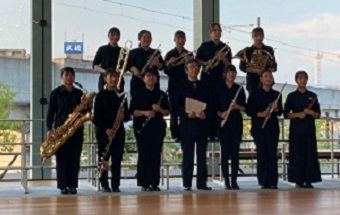吹奏楽部が「第69回兵庫県吹奏楽コンクール」において銀賞を受賞しました。