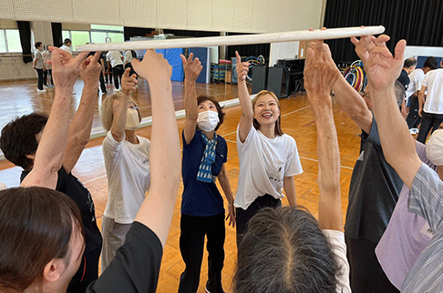 ロコモ予防講座「シニア運動会」