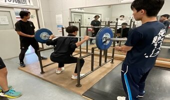 【健康システム学科】「トレーニング科学Ⅱ」の授業の紹介Part.1