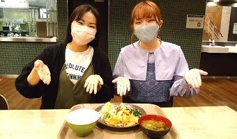 【栄養マネジメント学科】学生食堂×栄マネ   コラボランチ計画が進行中です！試食会を実施しました